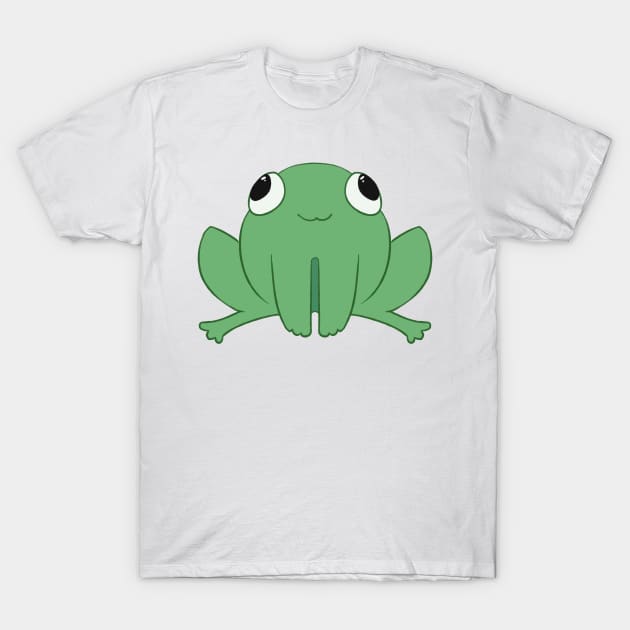 Cute funny frog T-Shirt by Nucifen